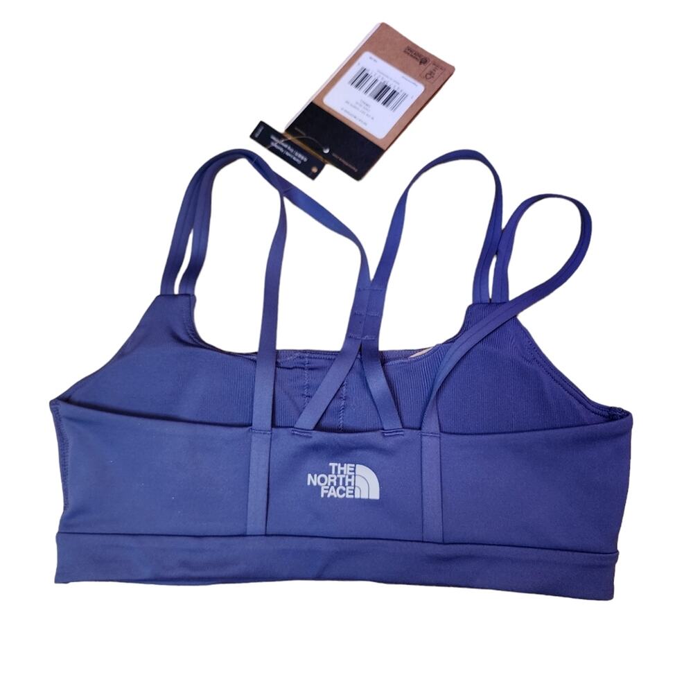 Northface Blue Sports Bra Size Small - Picture 4 of 8